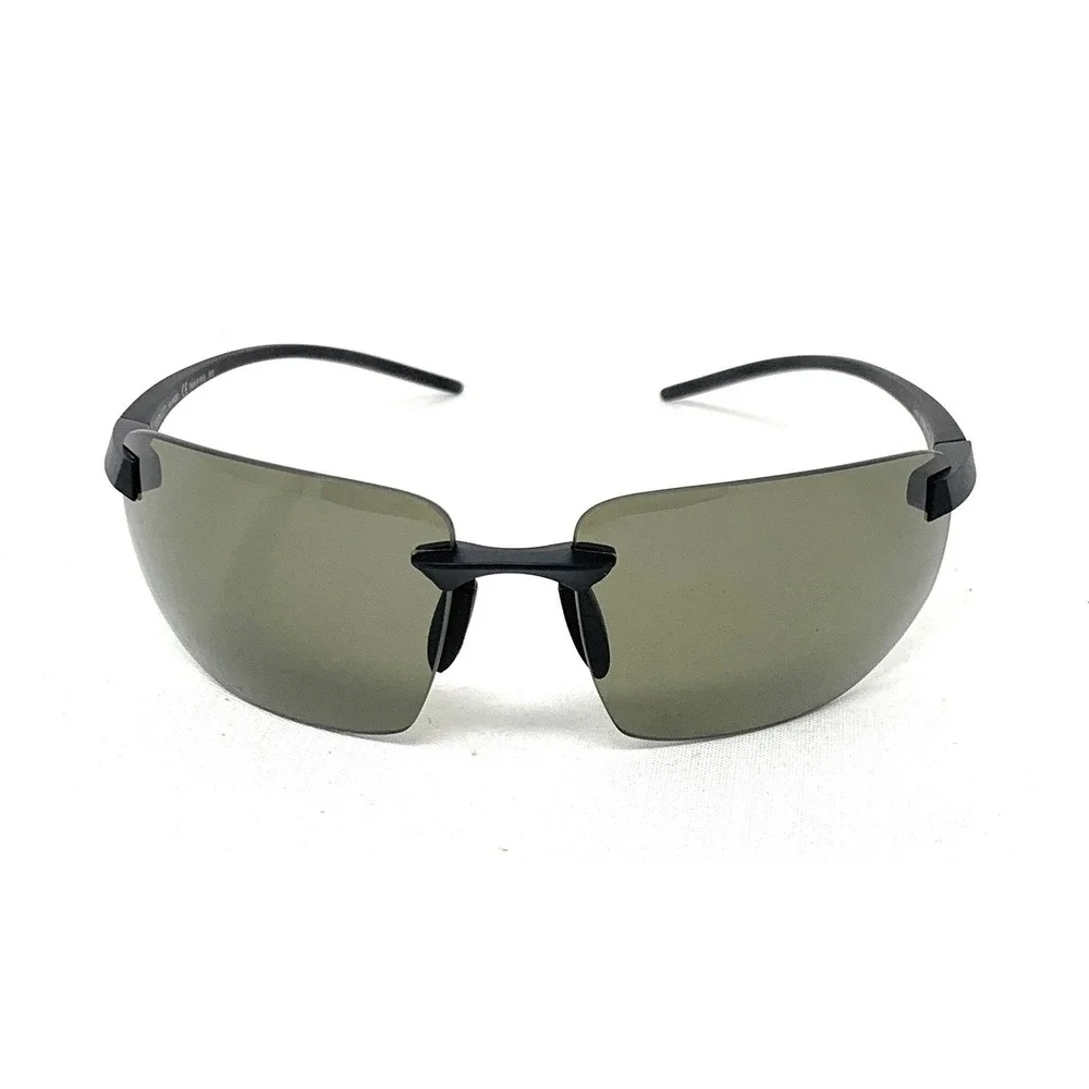 SERENGETI Lupton SS553006 Men's Matte Black Polarized Wrap Sunglasses 67mm
